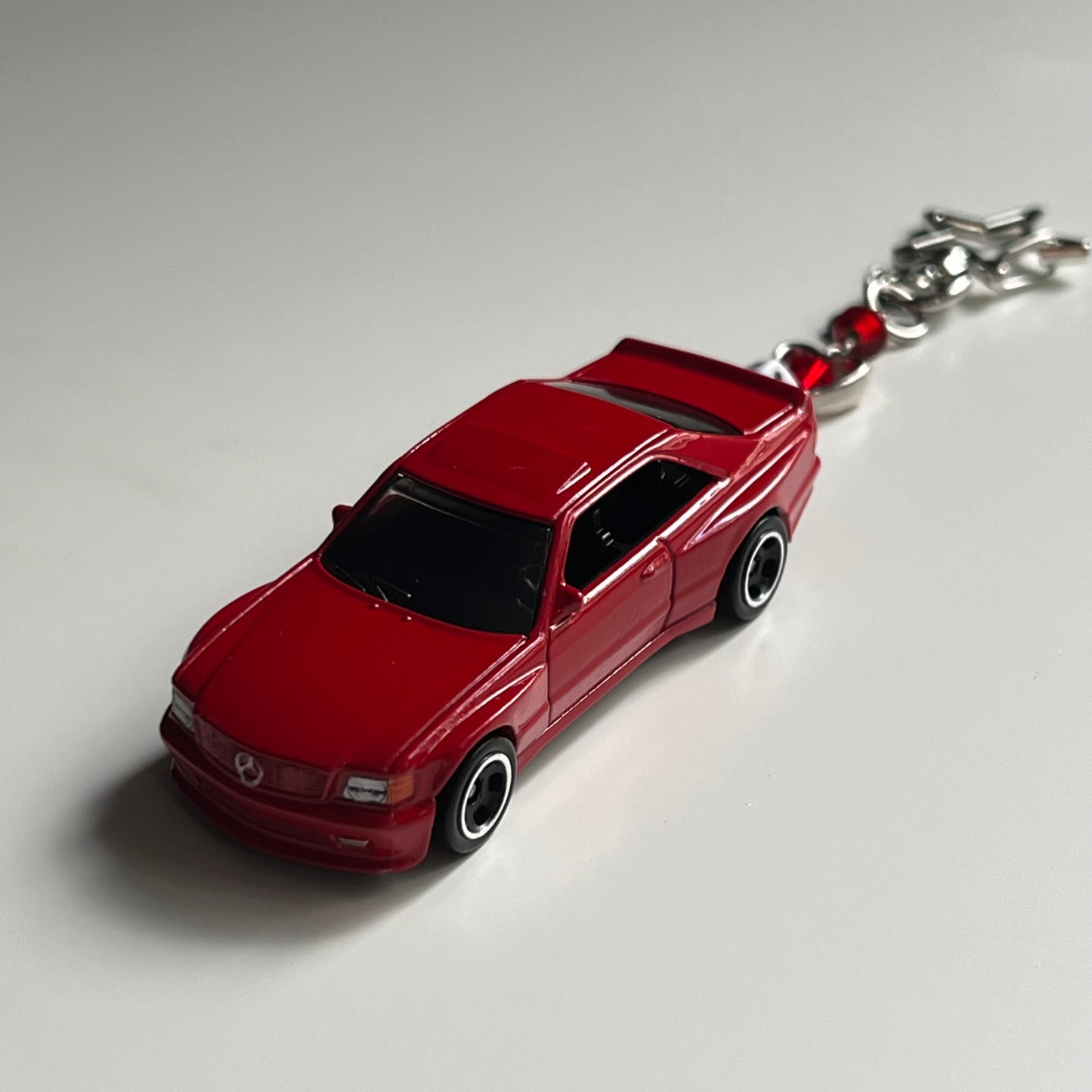 1989 Mercedes-Benz 560 SEC AMG Beaded Keychain