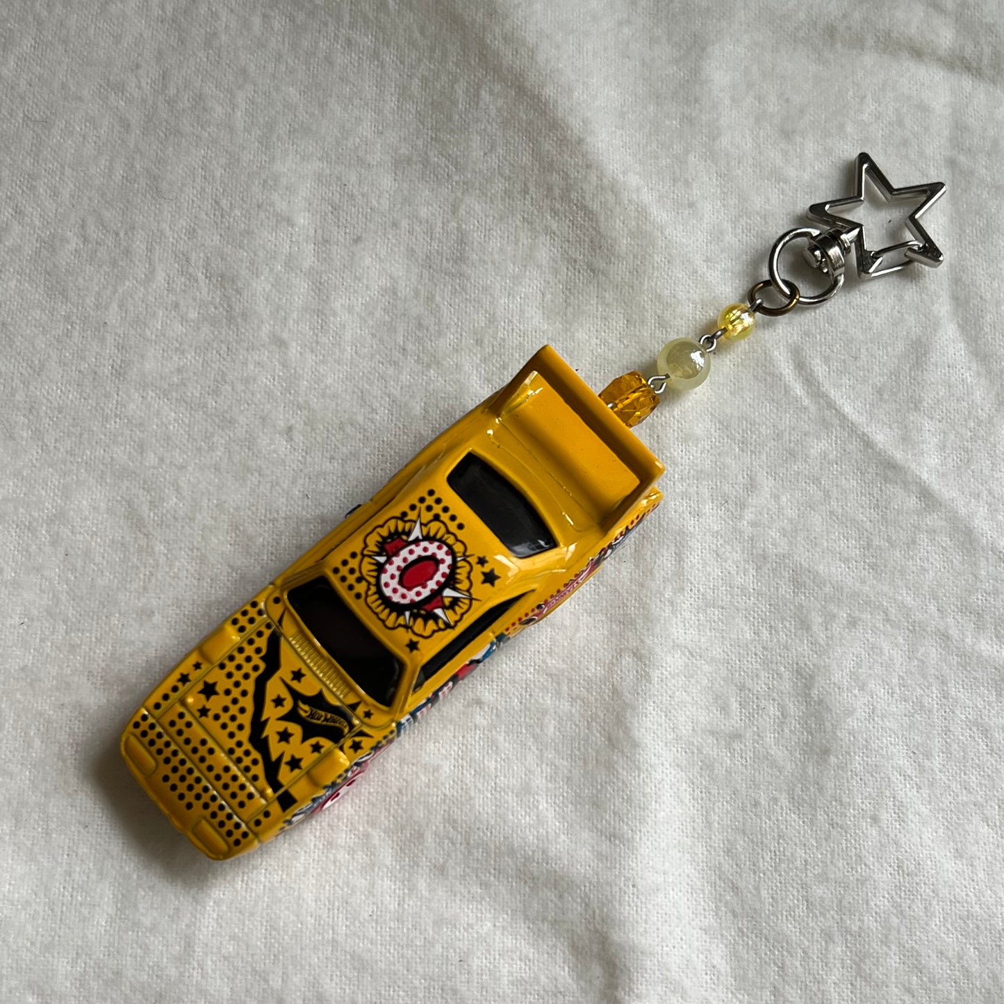 ‘70 Plymouth Superbird Beaded Keychain