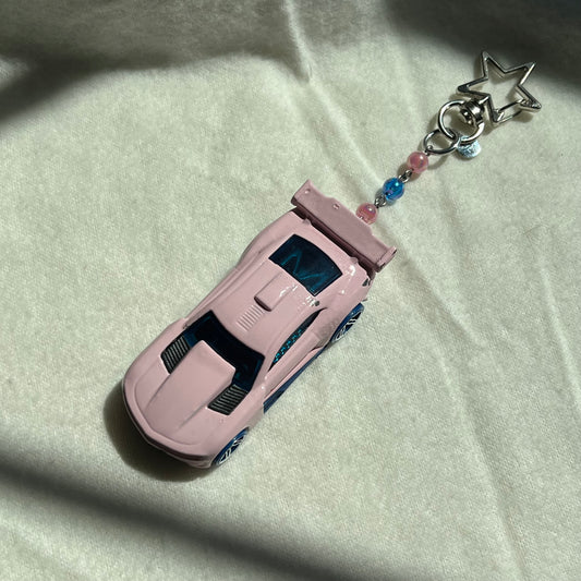 Camaro Beaded Keychain