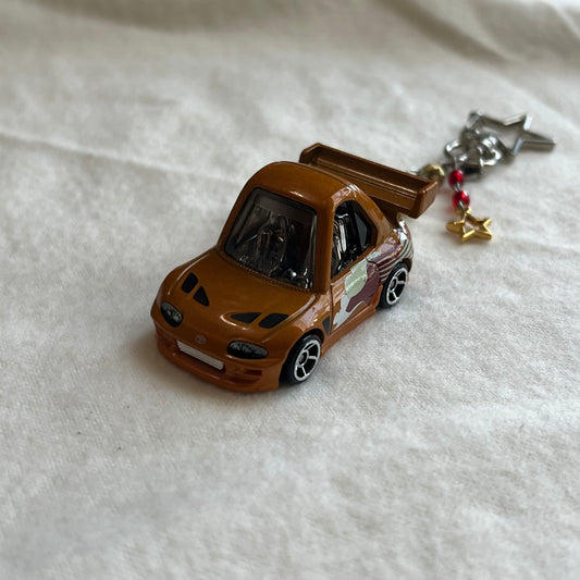 Toond Toyota Supra Beaded Keychain