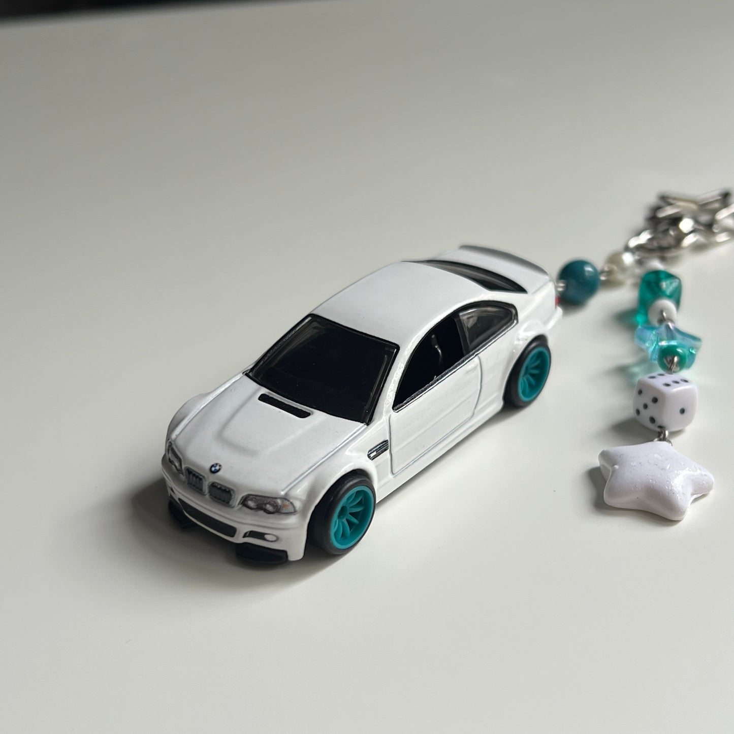 BMW M3 (E46) Beaded Keychain