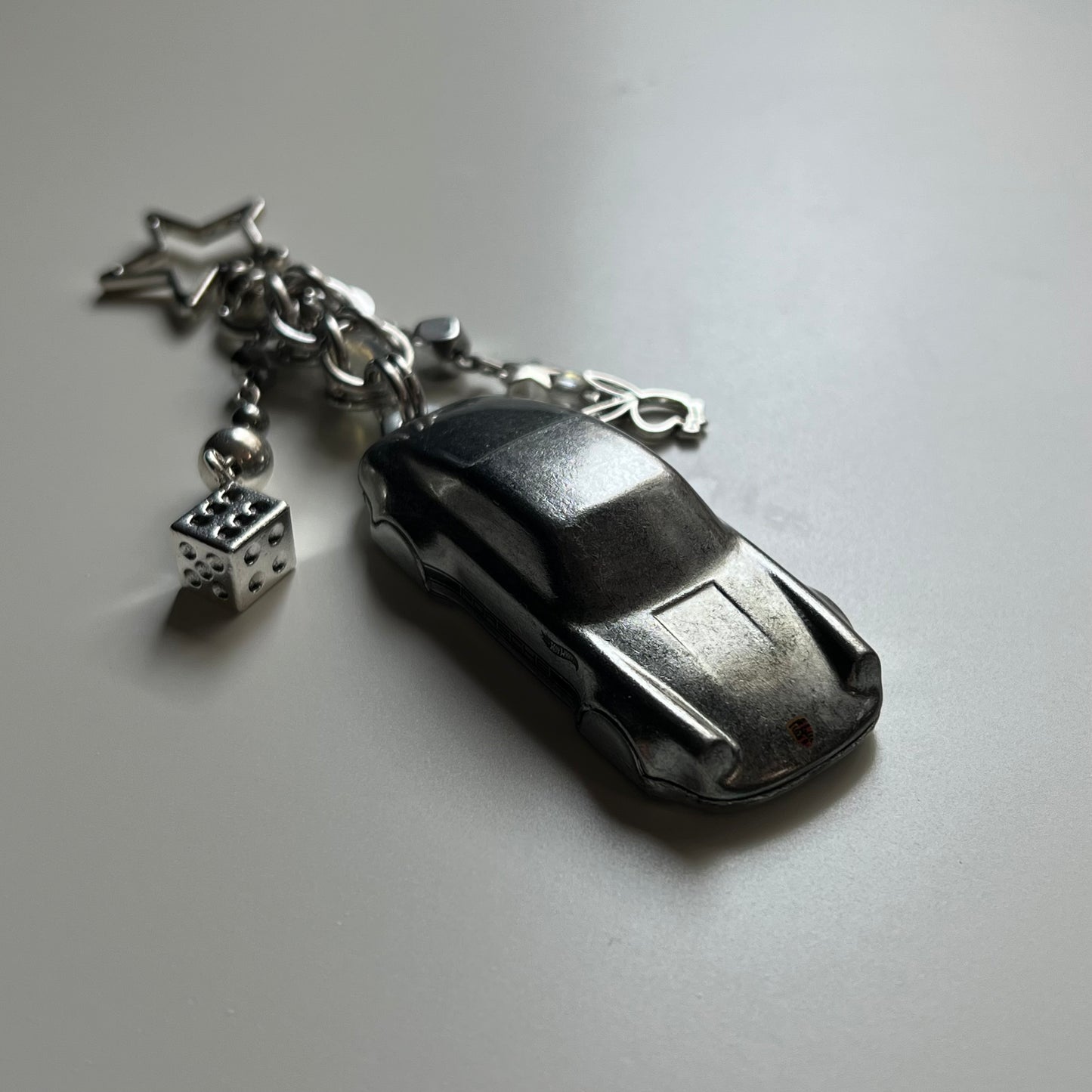 Porsche 911 Carrera Beaded Keychain