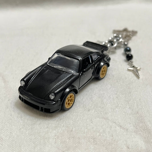 Porsche 934 Beaded Keychain