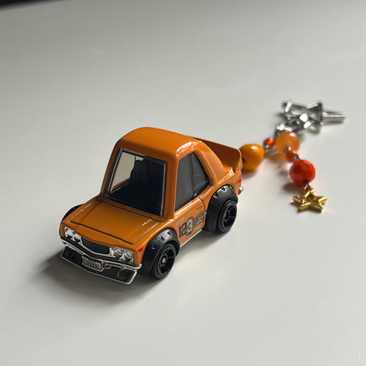 Mazda RX-3 Beaded Keychain