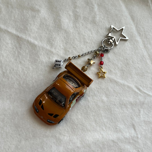 Toond Toyota Supra Beaded Keychain
