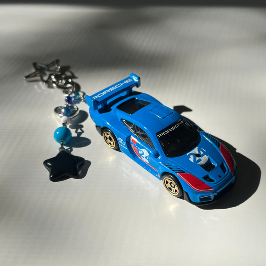 Porsche 935 Beaded Keychain