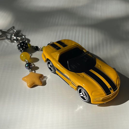 Dodge Viper RT/10 Beaded Keychain