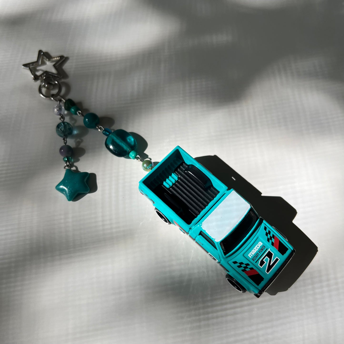 Mazda Repu Beaded Keychain