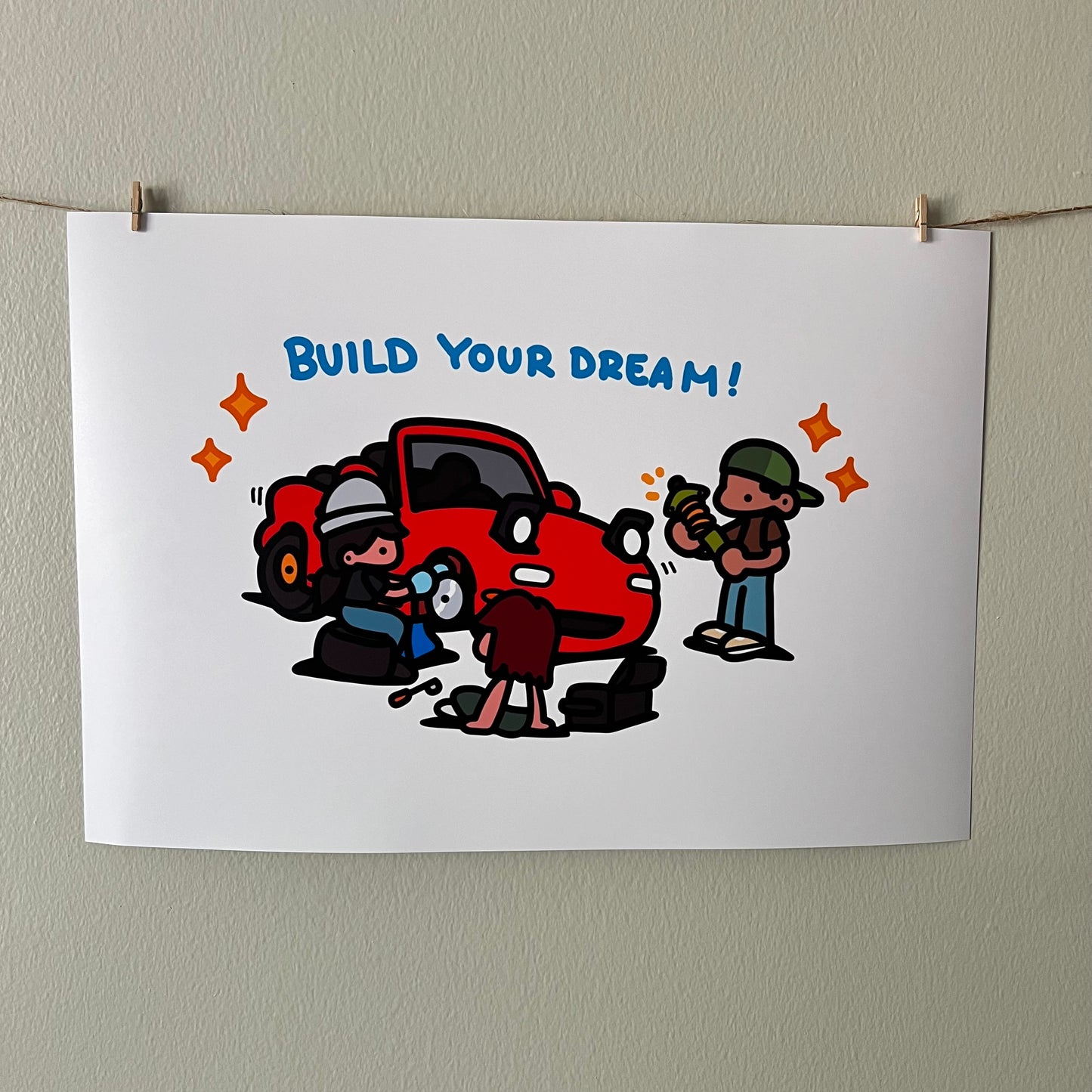 Build Your Dream Poster