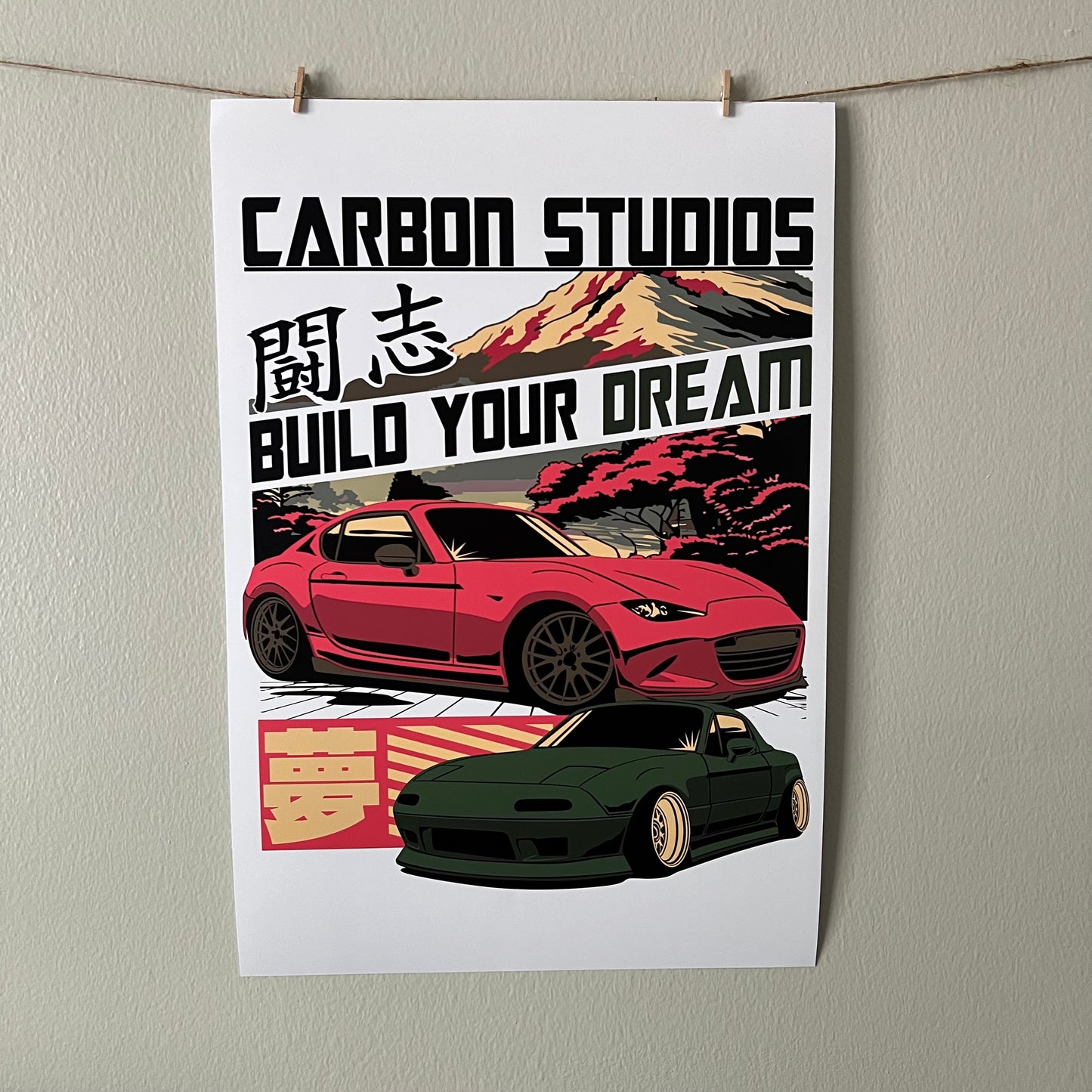 NA & ND RF Miata Poster