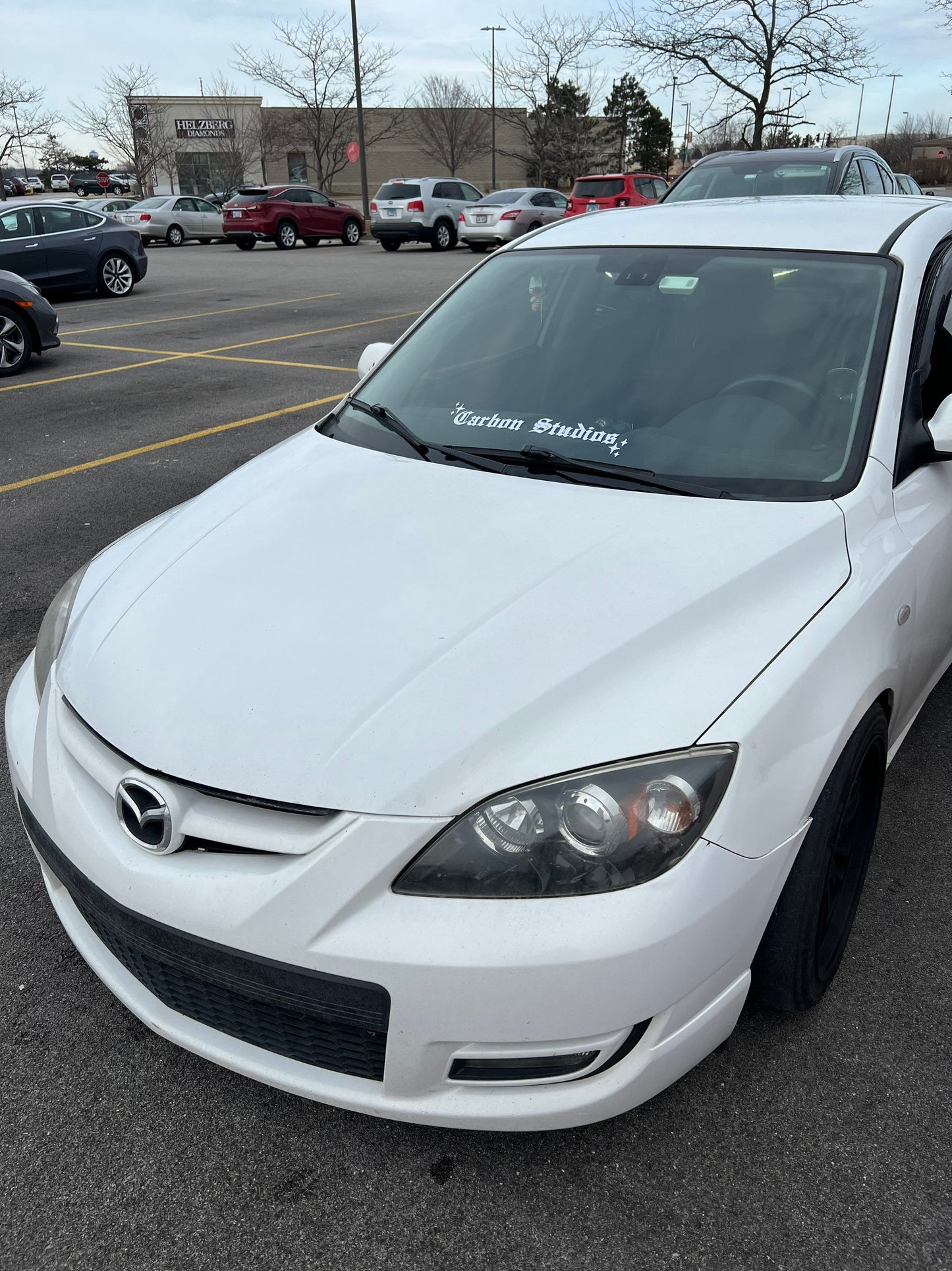 Carbon Studios Windshield Banner Decal