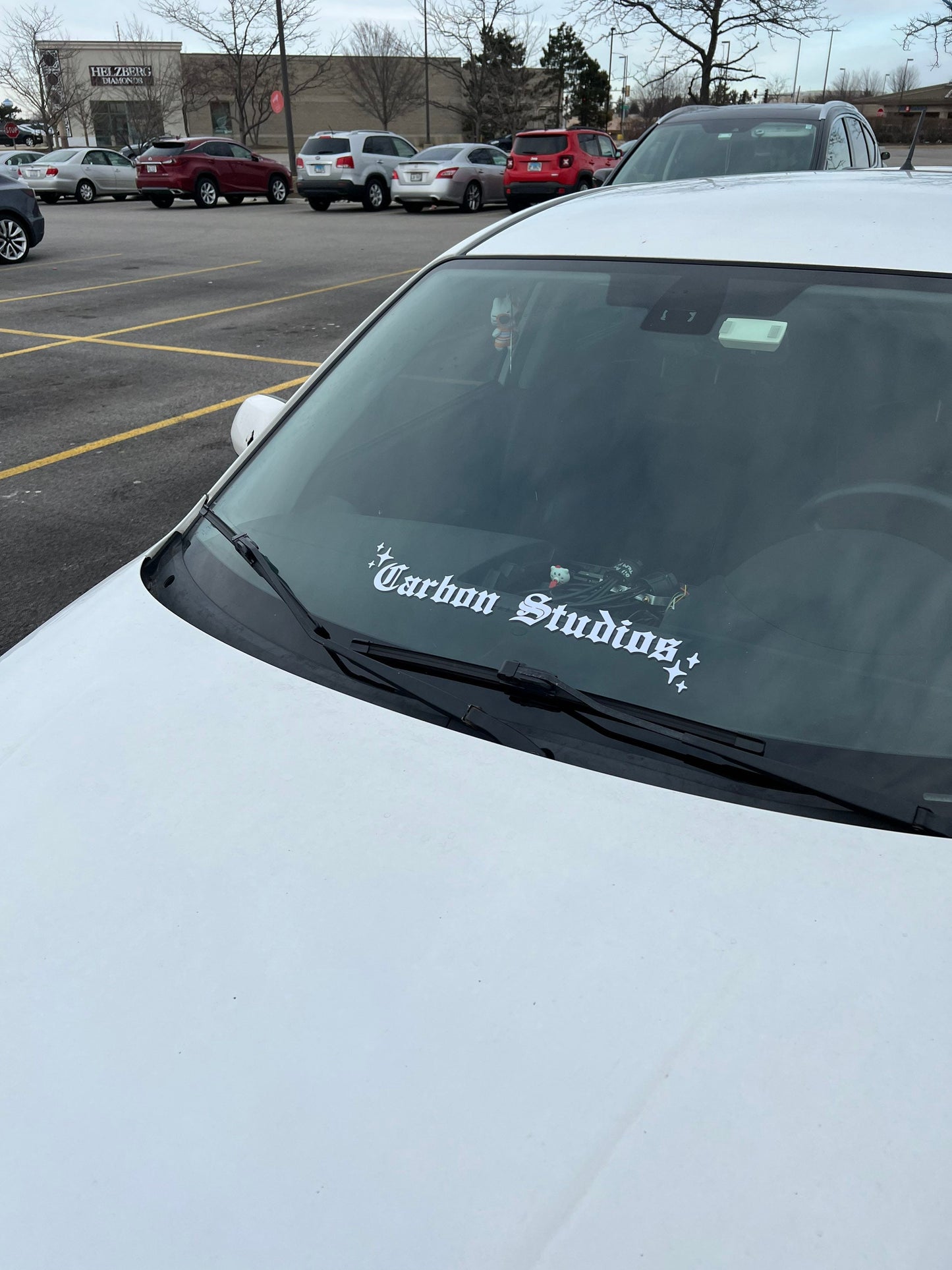 Carbon Studios Windshield Banner Decal