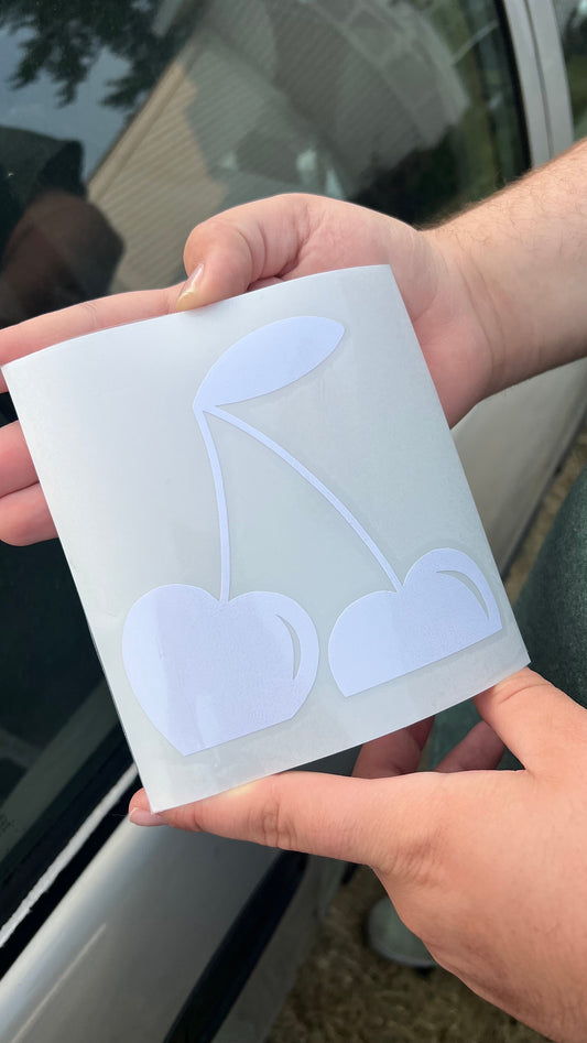 Cherry Peeker Decal