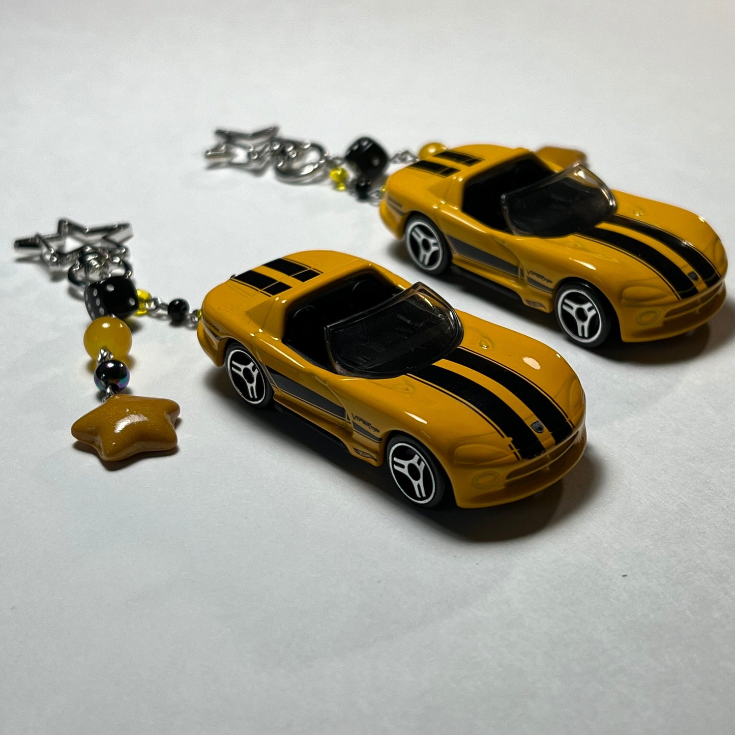 Dodge Viper RT/10 Beaded Keychain