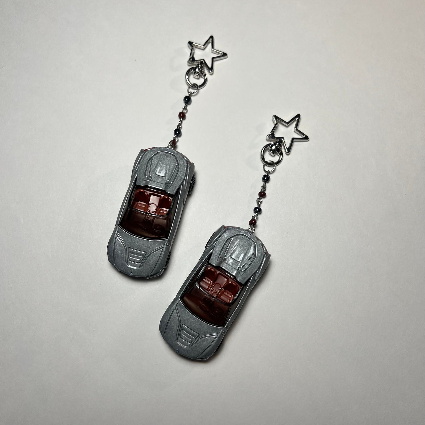 BMW i8 Roadster Beaded Keychain